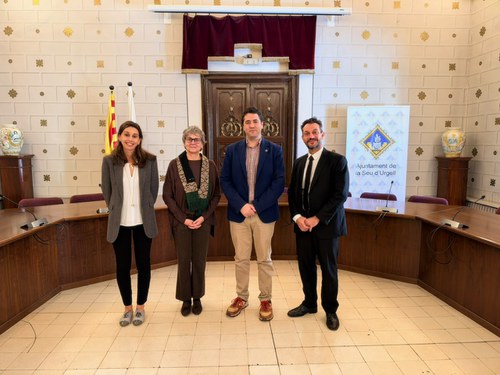El Partit Socialdemòcrata d’Andorra i l’alcalde de la Seu d’Urgell reforcen el diàleg sobre els reptes compartits entre els dos territoris