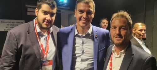 Pedro Sánchez demana el suport del PS a la seva candidatura per presidir la Internacional Socialista